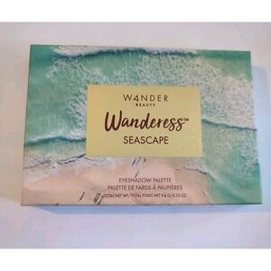 Wander Beauty Wanderess Seascape Eyeshadow Palette 6 Shades Full Size New Unopen